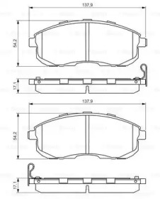 Дополнительные работы BOSCH для NISSAN SENTRA VII (B17) 1.6