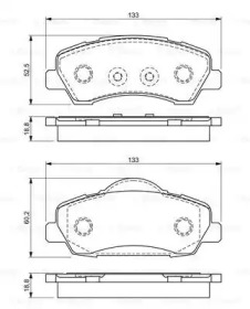 Запчасти для ТО BOSCH для PEUGEOT 308 SW II 1.6 THP 150