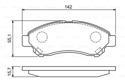 Запчасти для ТО BOSCH для SUZUKI VITARA (LY) 1.4 T AllGrip (APK 414)