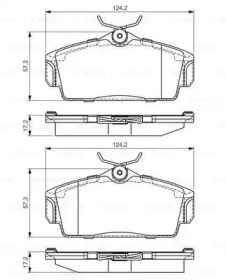Запчасти для ТО BOSCH для NISSAN PRIMERA Hatchback (P11) 2.0 16V