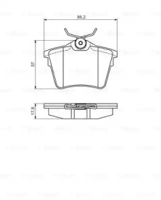 Дополнительные работы BOSCH для PEUGEOT 405 I (15B) 1.9 Diesel