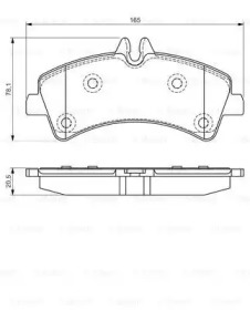 Дополнительные работы BOSCH для VW CRAFTER 30-50 c бортовой платформой/ходовая часть (2F_) 2.0 TDI