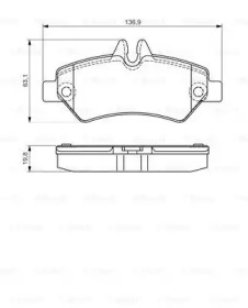 Дополнительные работы BOSCH для VW CRAFTER 30-50 c бортовой платформой/ходовая часть (2F_) 2.0 TDI