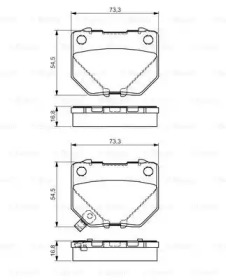 Запчасти для ТО BOSCH для SUBARU IMPREZA седан (GD) 2.0 WRX Turbo AWD