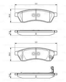 Дополнительные работы BOSCH для CHEVROLET EPICA (KL1_) 2.0 D