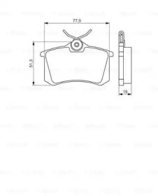 Дополнительные работы BOSCH для VW GOLF II (19E, 1G1) 1.8 GTI 16V