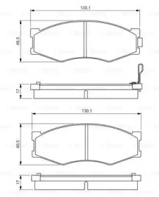 Дополнительные работы BOSCH для NISSAN PICK UP (D21) 2.5 D 4WD