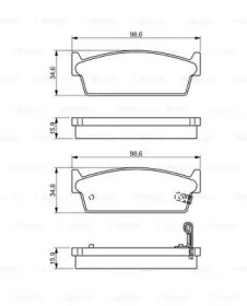 Запчасти для ТО BOSCH для NISSAN CEDRIC Hardtop (Y31) 3.0