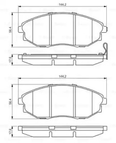 Дополнительные работы BOSCH для CHEVROLET EPICA (KL1_) 2.0 D