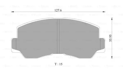 Запчасти для ТО BOSCH для MITSUBISHI GALANT II (A16_) 2.0 GLS (A163)