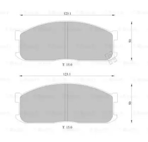 Запчасти для ТО BOSCH для MAZDA E-SERIE Фургон (SR2) E2000