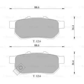 Дополнительные работы BOSCH для HONDA CIVIC VI седан (EJ, EK) 1.6 i Vtec