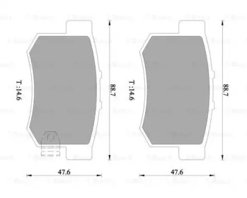 Запчасти для ТО BOSCH для HONDA SHUTTLE (RA) 2.3 16V (RA3)