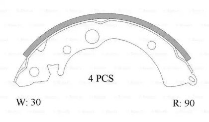 Дополнительные работы BOSCH для HONDA CRX I (AF, AS) 1.5 i (AF)