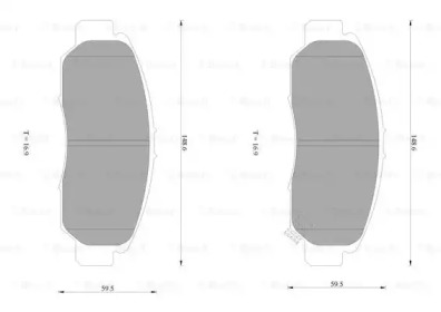 Запчасти для ТО BOSCH для HONDA CIVIC VIII седан (FD, FA) 1.8 EXS Flex