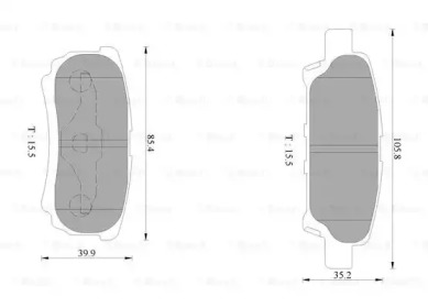 Запчасти для ТО BOSCH для JEEP COMPASS (MK49) 2.4 4x4