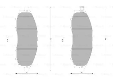 Запчасти для ТО BOSCH для NISSAN NAVARA (D22_) 2.5 D 4x4