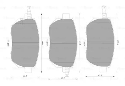 Дополнительные работы BOSCH для NISSAN MURANO I (Z50) 3.5 4x4