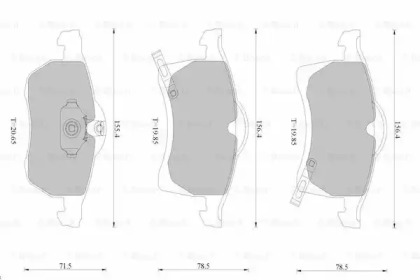 Дополнительные работы BOSCH для CHEVROLET ZAFIRA (F75) 2.0