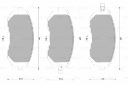 Дополнительные работы BOSCH для SUBARU IMPREZA седан (GD) 2.0 i AWD