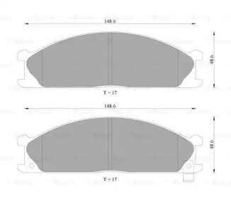 Запчасти для ТО BOSCH для NISSAN CEDRIC Hardtop (Y31) 3.0