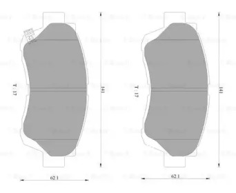 Запчасти для ТО BOSCH для LEXUS ES (VCV10_, VZV21_) 300 (MCV10_, VCV10_)