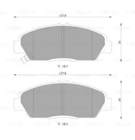 Запчасти для ТО BOSCH для HONDA PRELUDE IV (BB_) 2.0 i 16V (BB3)