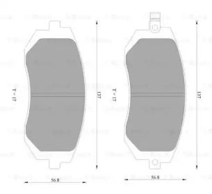 Дополнительные работы BOSCH для SUBARU IMPREZA седан (GD) 2.0 i AWD
