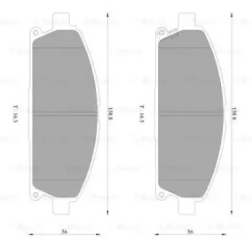 Запчасти для ТО BOSCH для NISSAN X-TRAIL (T30) 2.2 dCi 4x4