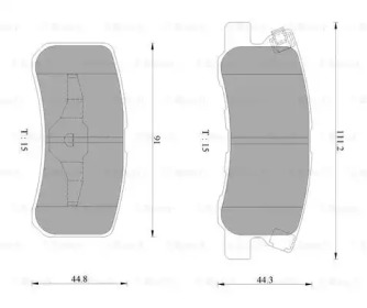 Дополнительные работы BOSCH для PEUGEOT 4007 (GP_) 2.0 4x4