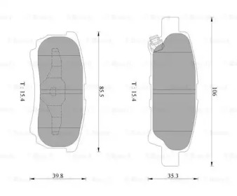 Запчасти для ТО BOSCH для JEEP COMPASS (MK49) 2.4 4x4