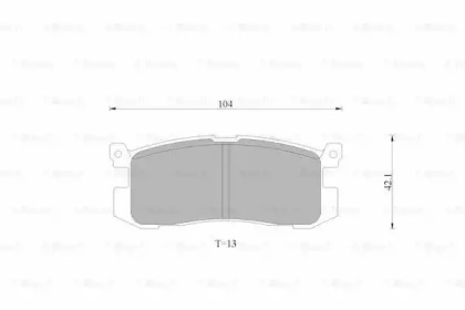 Запчасти для ТО BOSCH для MAZDA 626 III Hatchback (GD) 2.0 16V