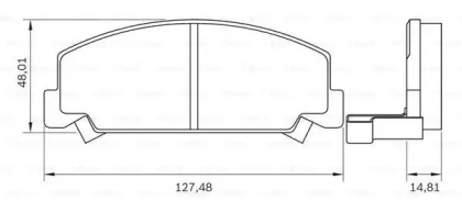Запчасти для ТО BOSCH для HONDA CRX III (EH, EG) 1.6 i VTi (EG2)