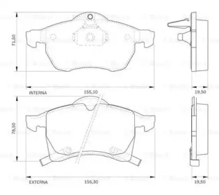 Дополнительные работы BOSCH для CHEVROLET ZAFIRA (F75) 2.0