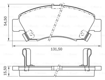 Запчасти для ТО BOSCH для HONDA CIVIC V седан (EG, EH) 1.6 VTi (EG9)