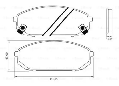 Запчасти для ТО BOSCH для KIA SORENTO I (JC) 2.5 CRDi