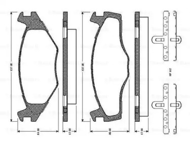 Запчасти для ТО BOSCH для VW POLO (6N1) 64 1.9 D