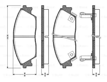 Дополнительные работы BOSCH для HONDA CIVIC II Shuttle (EE) 1.5 i 16V (EE2)