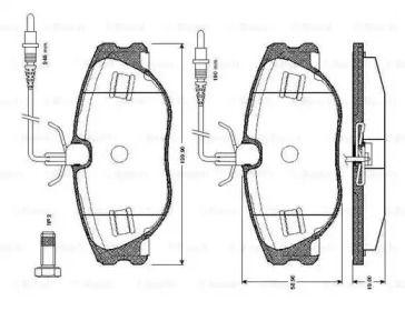 Дополнительные работы BOSCH для ALFA ROMEO 164 (164_) 3.0 24V (164.K1)