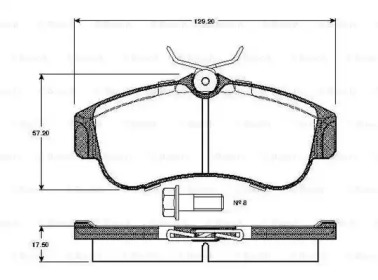 Запчасти для ТО BOSCH для NISSAN PRIMERA Hatchback (P11) 2.0 16V