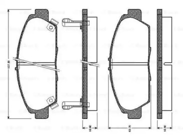 Запчасти для ТО BOSCH для HONDA PRELUDE IV (BB_) 2.0 i 16V (BB3)