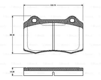Запчасти для ТО BOSCH для JAGUAR XK 8 купе (X100) R 4,2