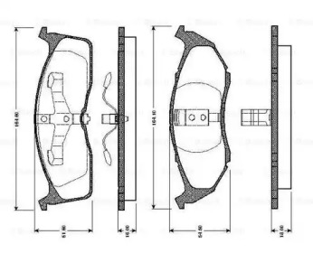 Запчасти для ТО BOSCH для DODGE NEON 2.0 16V