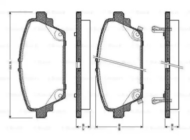 Дополнительные работы BOSCH для NISSAN PRIMERA Hatchback (P12) 1.6