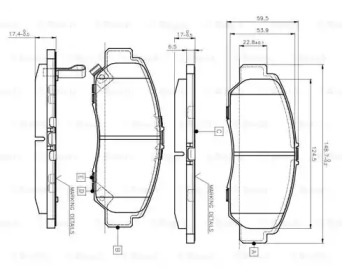 Запчасти для ТО BOSCH для HONDA CIVIC IX седан (FB, FG) 1.8 (FB2)