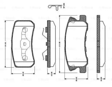 Дополнительные работы BOSCH для PEUGEOT 4007 (GP_) 2.0 4x4