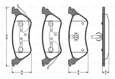 Запчасти для ТО BOSCH для DODGE CARAVAN (RG_) 3.3 AWD