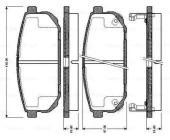 Дополнительные работы BOSCH для KIA SORENTO I (JC) 2.5 CRDi