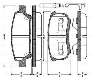 Запчасти для ТО BOSCH для JEEP COMPASS (MK49) 2.4 4x4