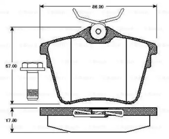 Дополнительные работы BOSCH для PEUGEOT 405 I (15B) 1.9 Diesel